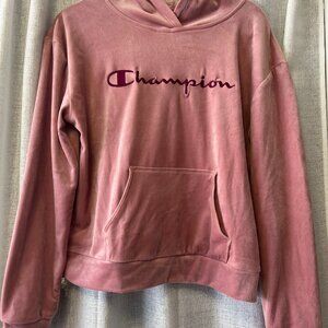 Ultra Soft Champion Hoodie Rose Pink Velvet